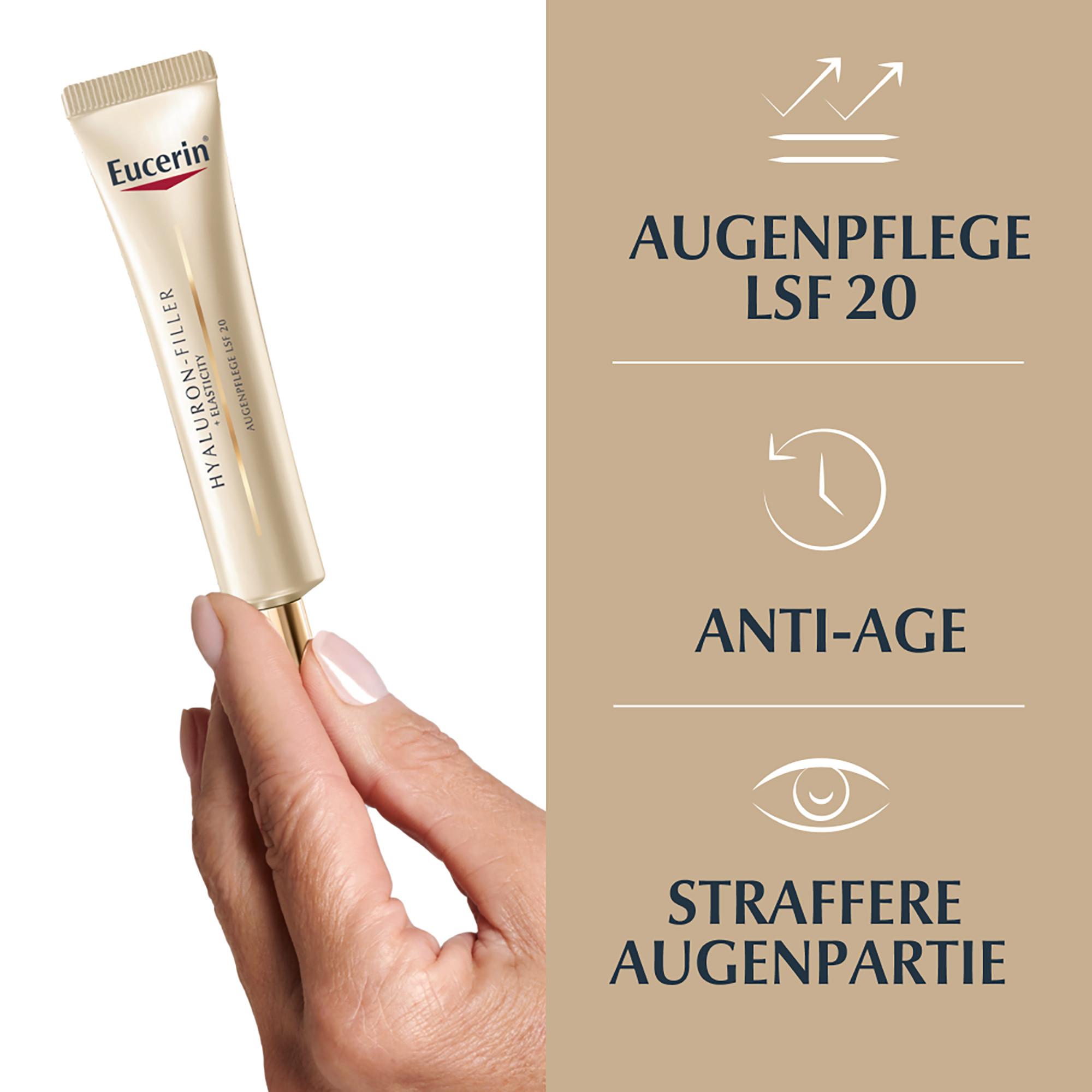 Eucerin  Hyaluron-Filler + Elasticity Augenpflege LSF 20 