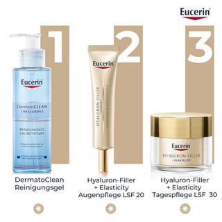 Eucerin  Hyaluron-Filler + Elasticity Augenpflege LSF 20 