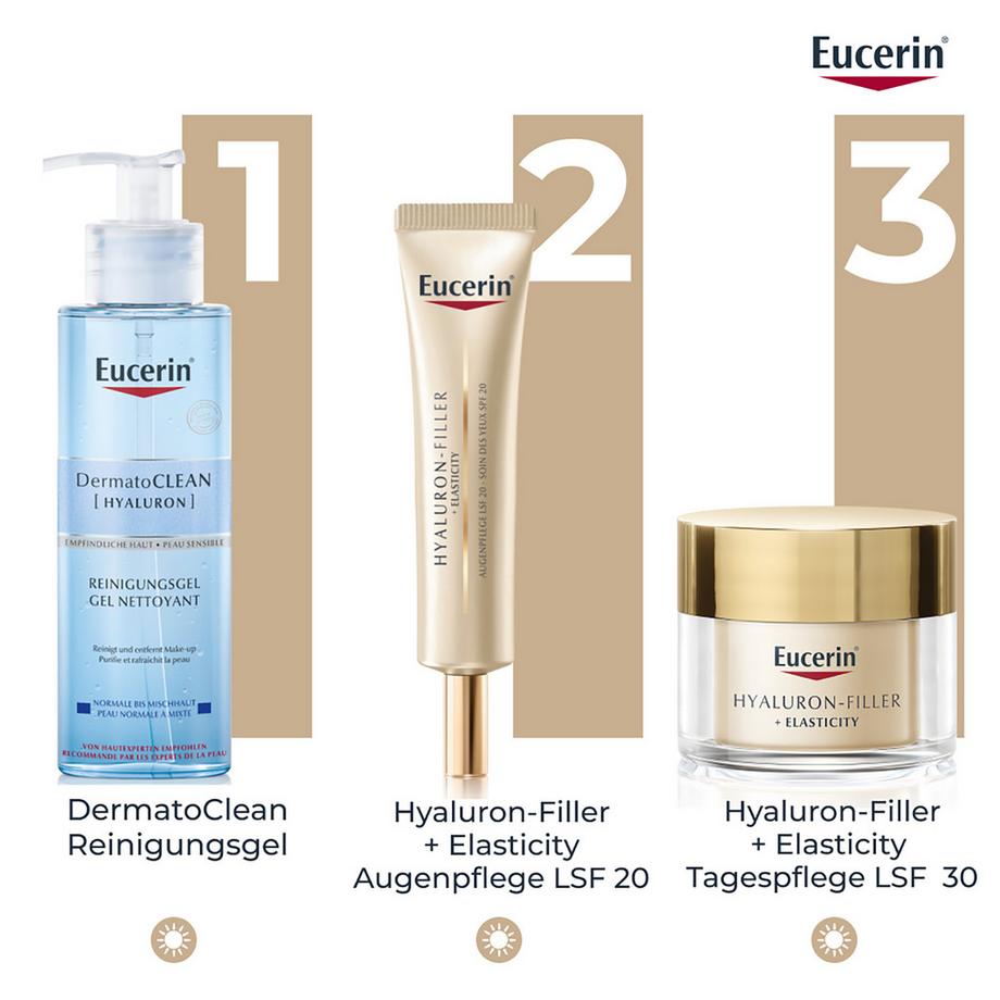 Eucerin  Hyaluron-Filler + Elasticity SPF 30 Cura degli occhi  