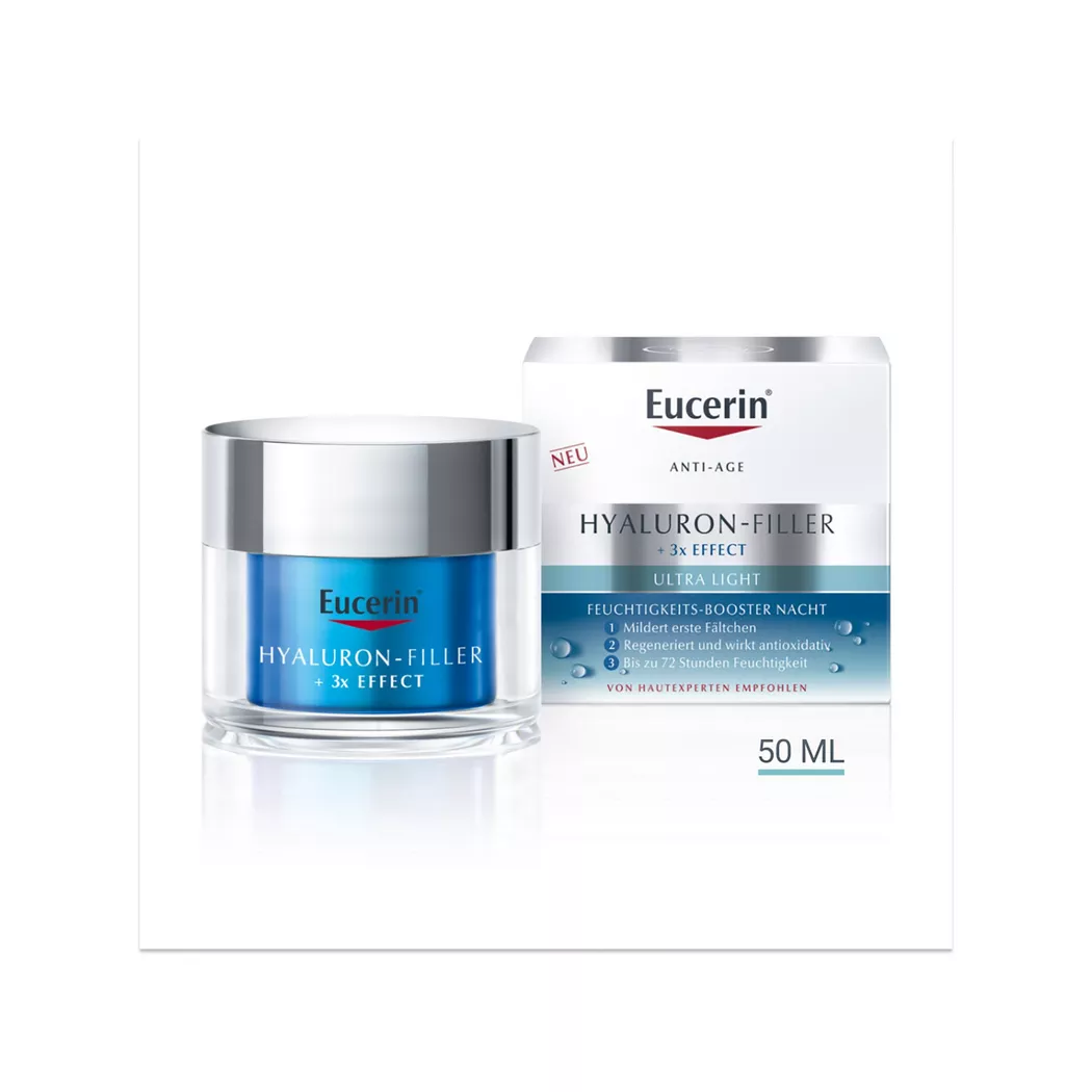Eucerin - Hyaluron-Filler Feuchtigkeits-Booster Nacht, 50 ml