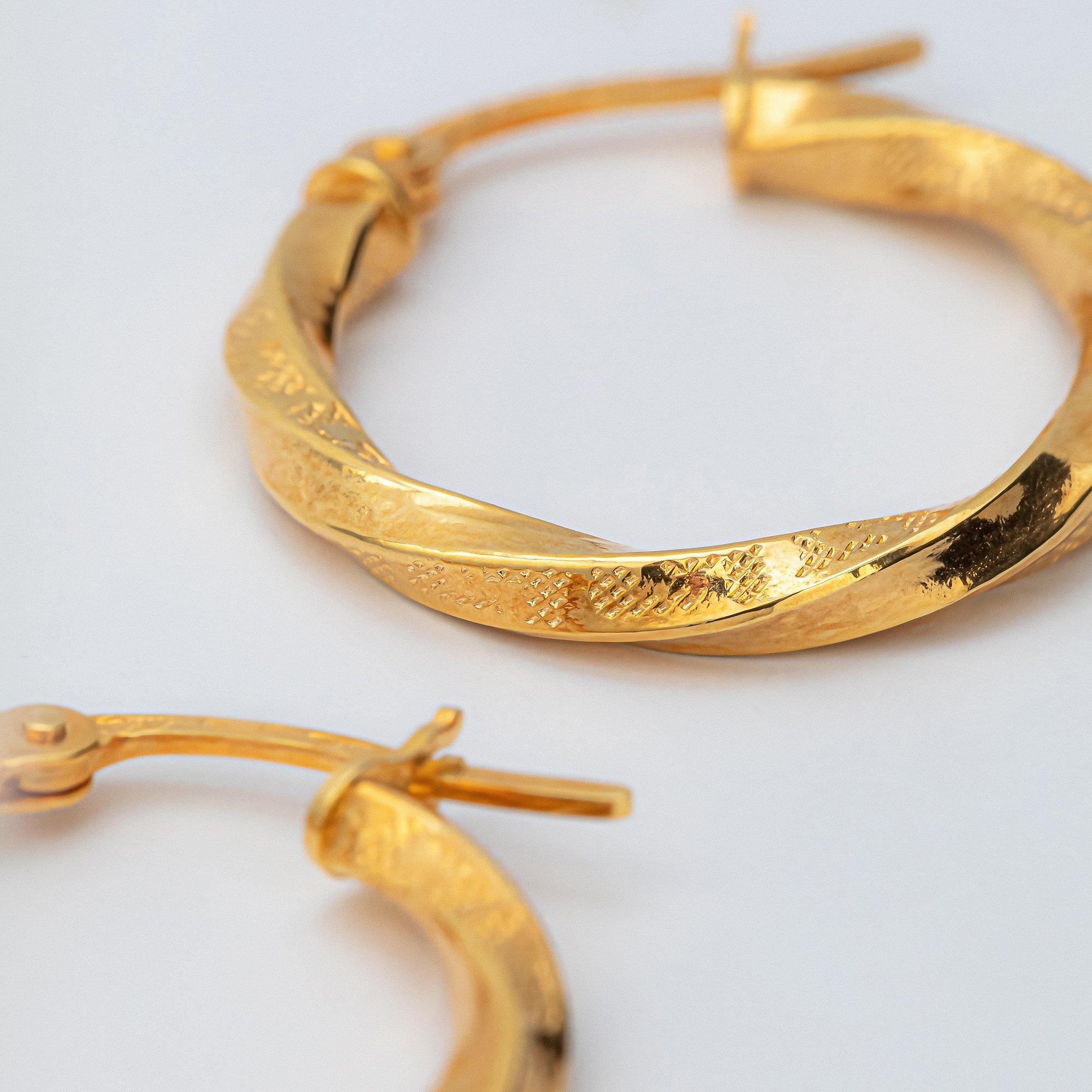 L' Atelier Gold 18 Karat by Manor  Ohrringe 