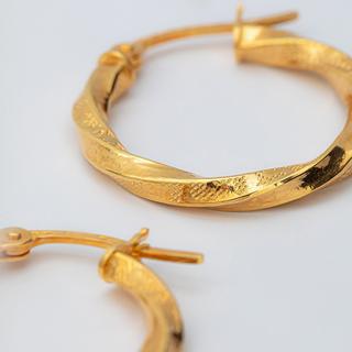 L' Atelier Gold 18 Karat by Manor  Ohrringe 