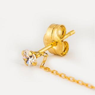 L' Atelier Gold 18 Karat by Manor  Einzelohrstecker
 