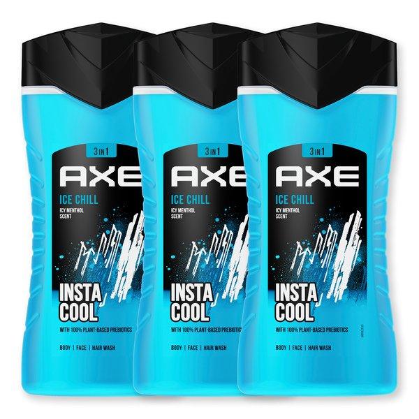 Image of AXE AXE DUSCH ICE CHILL 250MLTRIO Duschgel Ice Chill - 2x250ml