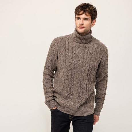 Manor Man  Pullover, Rollkragen, langarm 