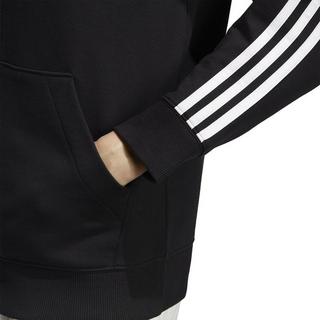 adidas 3S FT FZ R HD BLACK/WHITE Sweatjacke 