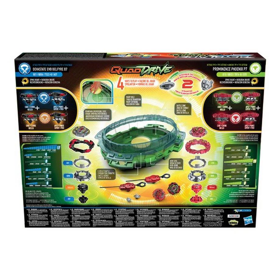 Beyblade  Beyblade Burst QuadDrive Interstellar Drop Battle Set 