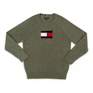TOMMY HILFIGER RAGLAN FLAG SWEATER Pullover 