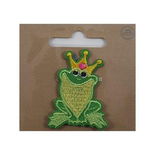 Manor Applikation Frosch mit Krone 