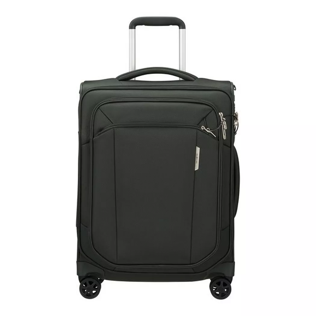 Samsonite - Weichschalenkoffer, Spinner, 55 cm, Weichschalenkoffer, Spinner, 55 CM, Grün