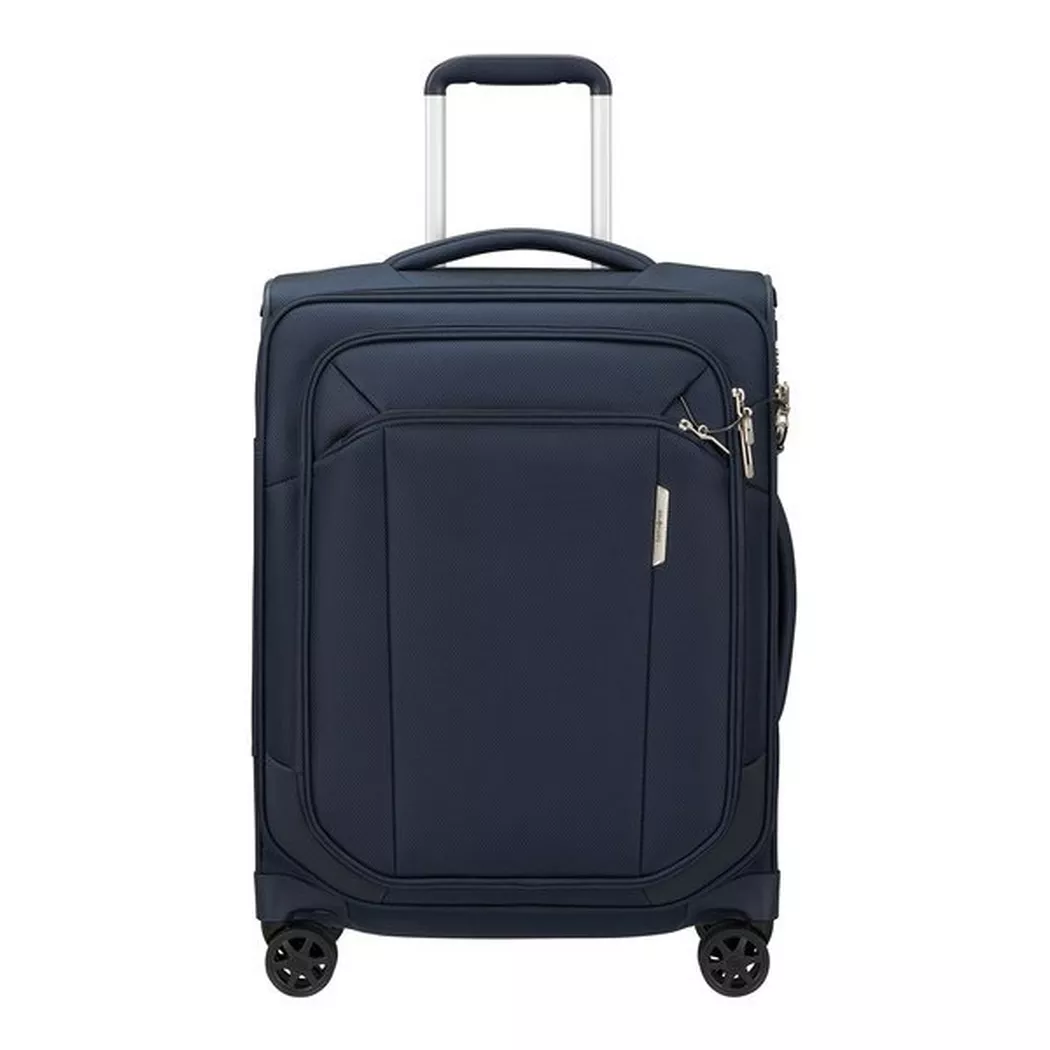 Samsonite Handgepäck Trolley Respark Spinner 55cm Midnight Blue dunkelblau baby