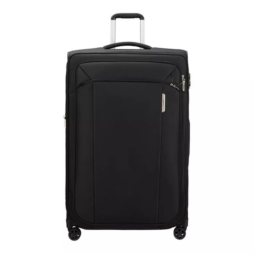 Samsonite - Weichschalenkoffer, Spinner, 82 cm, Weichschalenkoffer, Spinner, 82 CM, Black