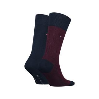 TOMMY HILFIGER TH MEN SOCK 2P HERRINGBONE Multipack, Socken 
