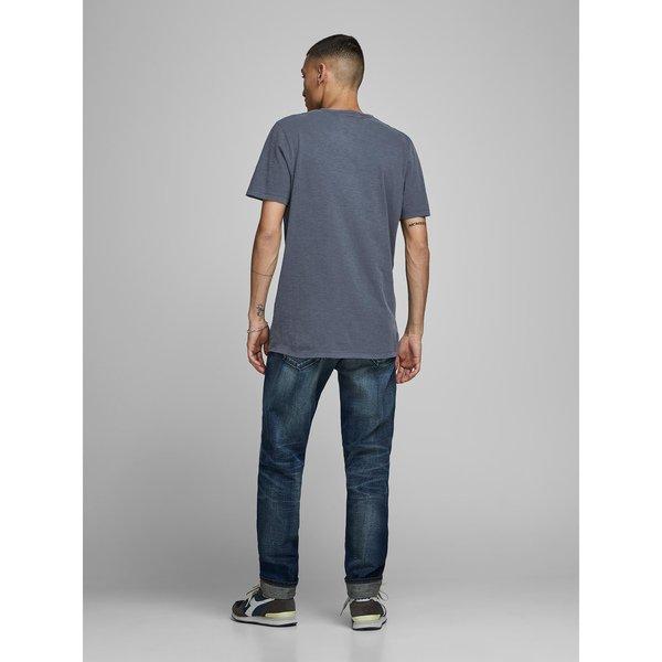 JACK & JONES Split Neck Kurzarm T-Shirt  