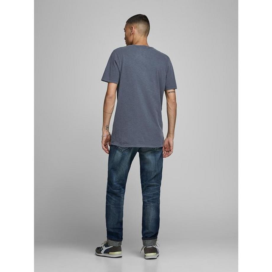 JACK & JONES T-shirt Scollo a V Manica Corta  