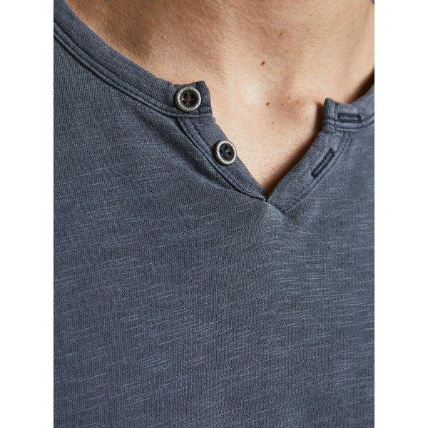 JACK & JONES Split Neck Kurzarm T-Shirt  