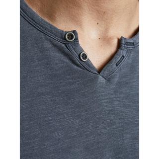 JACK & JONES Split Neck Kurzarm T-Shirt  