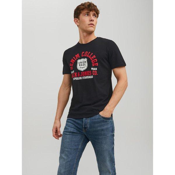 Jack & Jones Tee-shirts Manches Courtes Jjelogo Tee Ss O-Neck 2 Col Ss26 Sn Jnr Garcon Bleu
