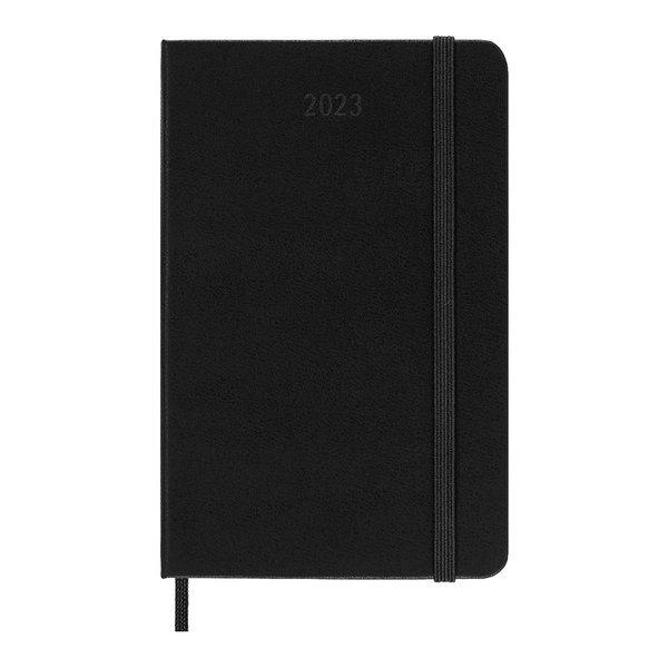 MOLESKINE Wochenkalender mit Notizbuch 2023  Black