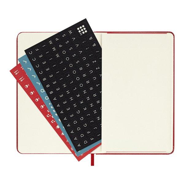 MOLESKINE Wochenkalender mit Notizbuch 2023  Rot