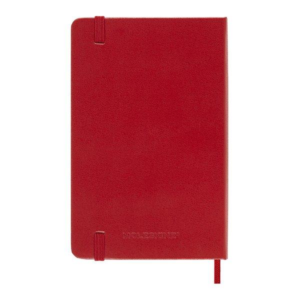 MOLESKINE Wochenkalender mit Notizbuch 2023  Rot