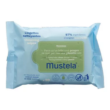 Mustela  Salviette Detergenti Pelle Normale 