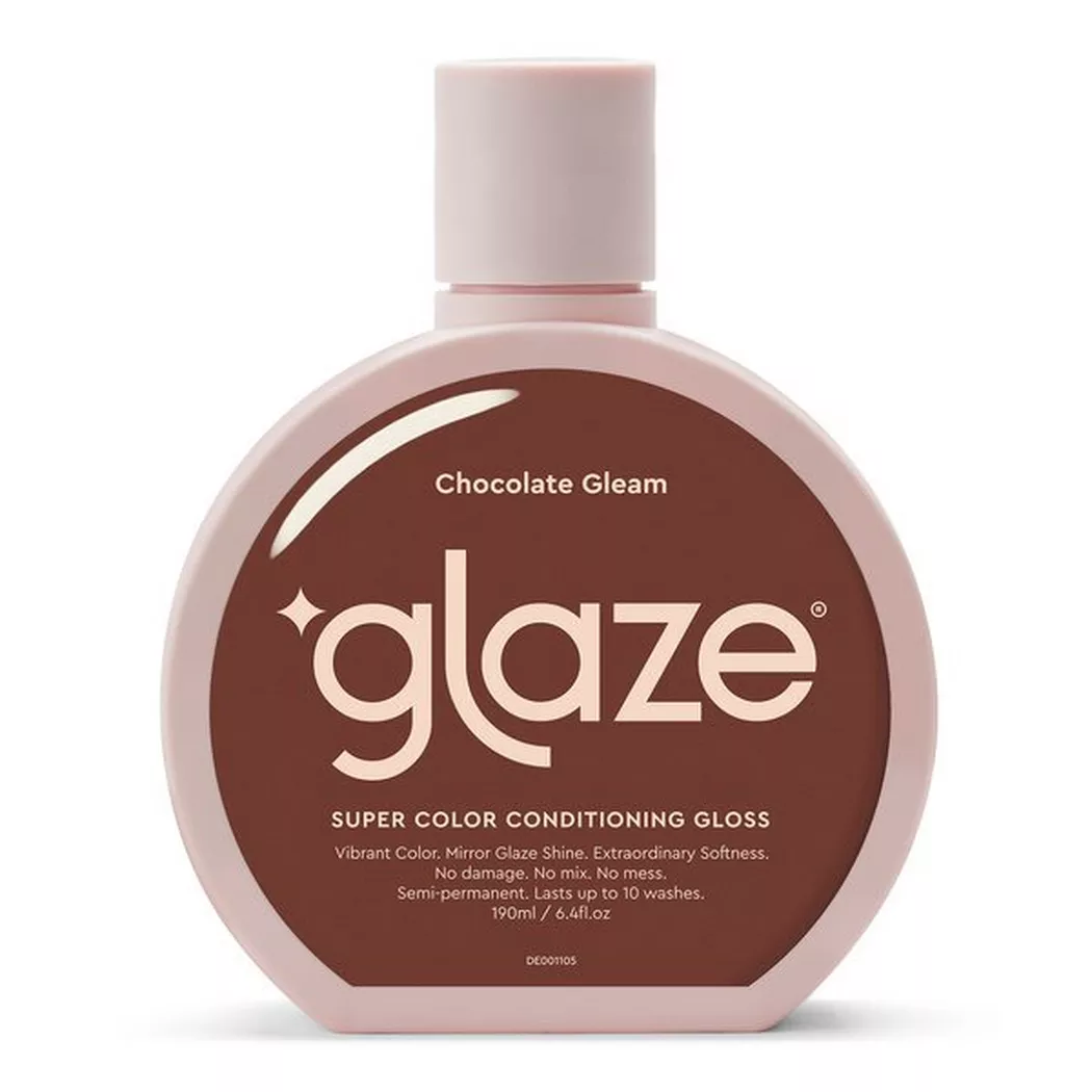 Glaze - Super Color Conditioning Hair Gloss Chocolate Gleam for Brunettes, 190 ml