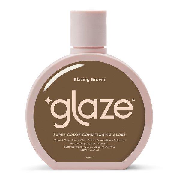 Image of Glaze Super Color Conditioning Hair Gloss Blazing Brown for Brunettes - 190ml