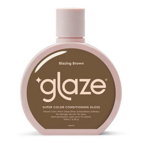 Glaze  Super Color Conditioning Hair Gloss Blazing Brown for Brunettes 