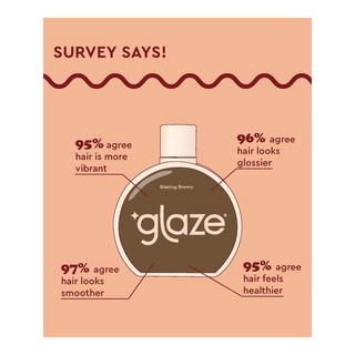 Glaze  Super Color Conditioning Hair Gloss Blazing Brown for Brunettes 