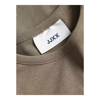 JJXX  T-Shirt, Rundhals, kurzarm Braun