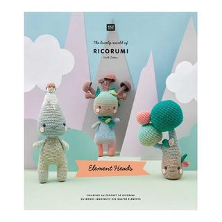 RICO-Design Libro Rico Ricorumi Element Heads, Francese 