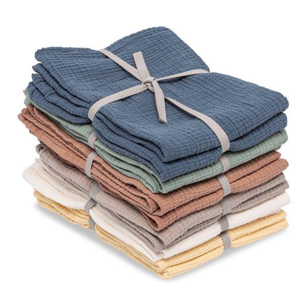 Manor Strofinacci, set da 2 pezzi Musselin 