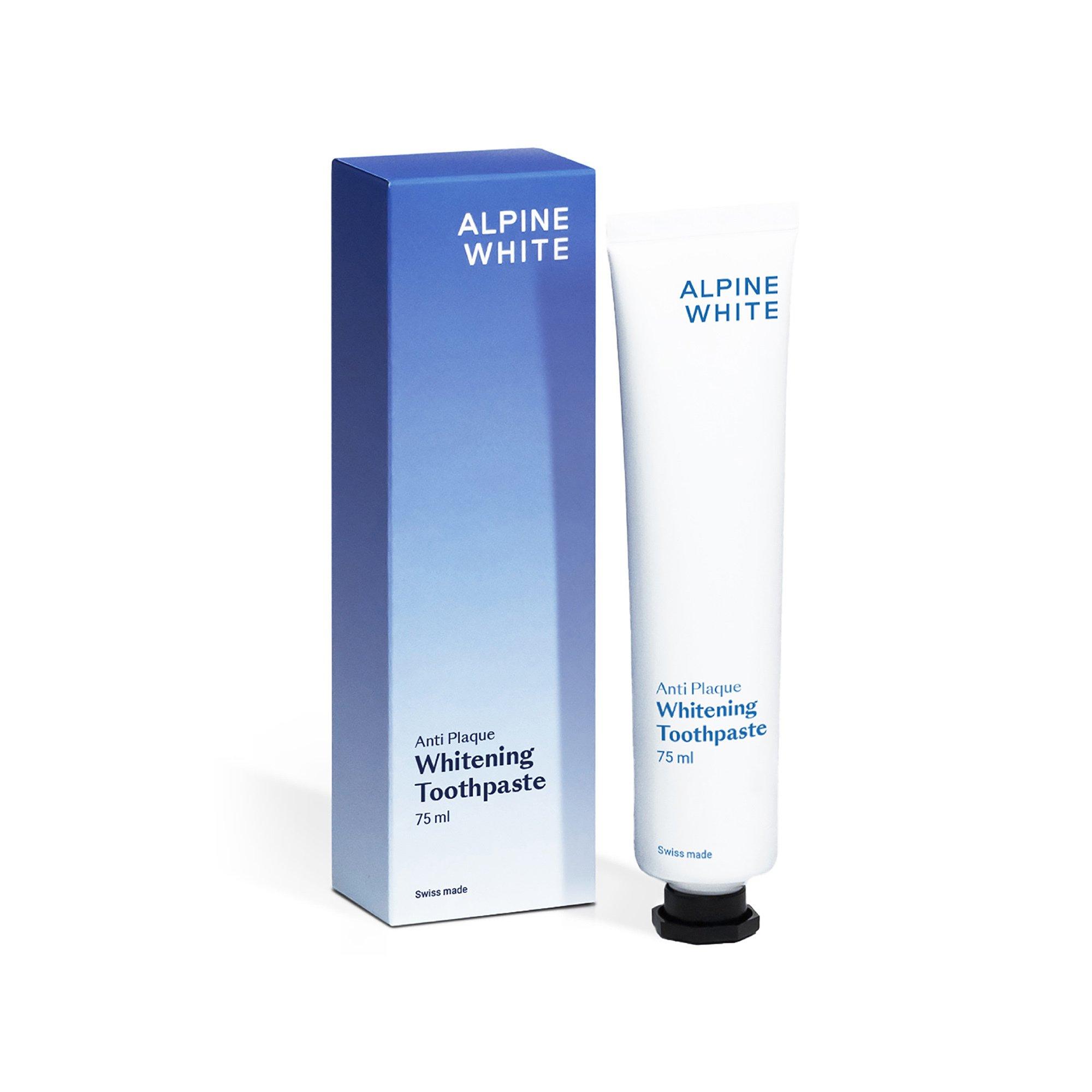 Image of ALPINE WHITE Whitening Toothpaste Anti Plaque - 75ml
