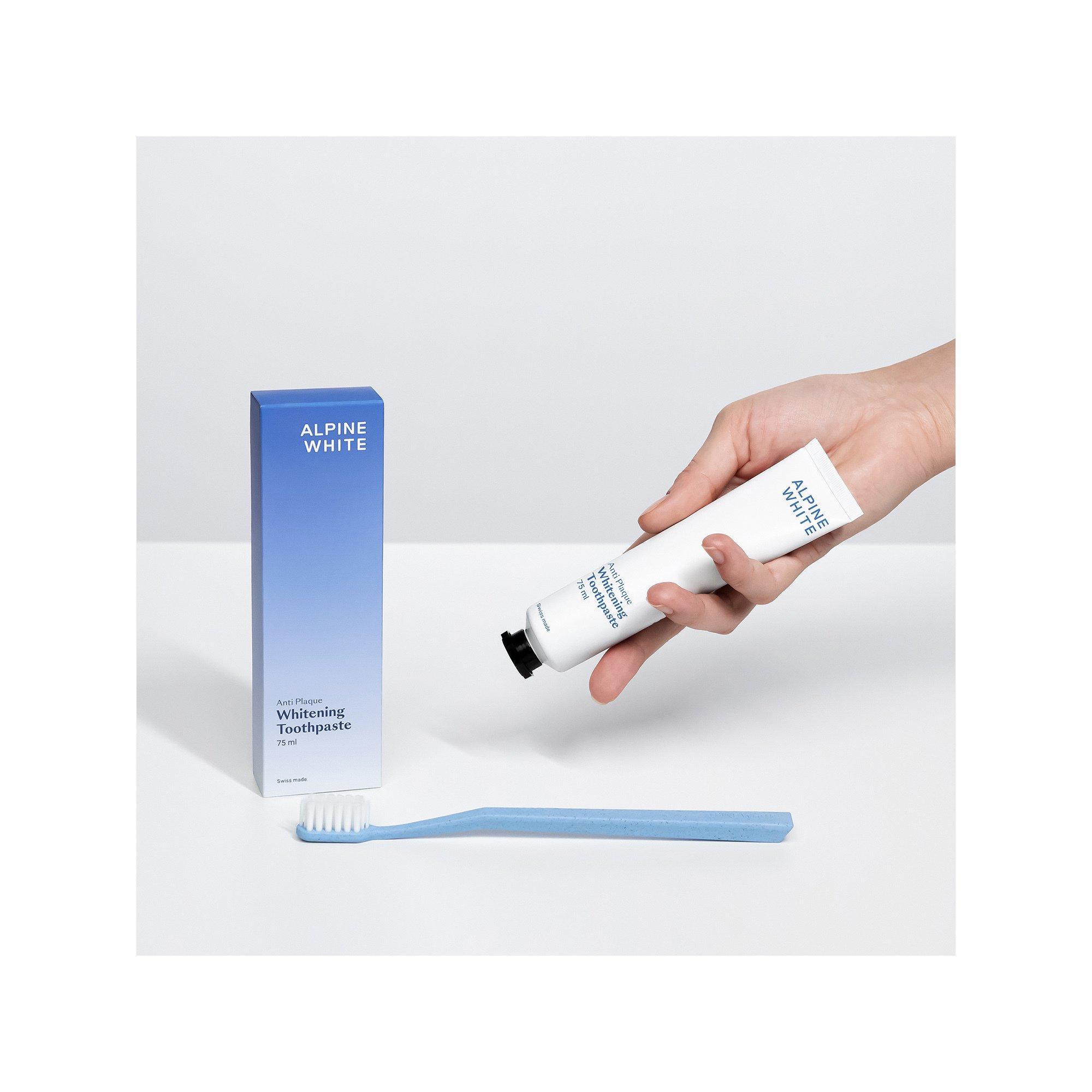 ALPINE WHITE  Whitening Toothpaste Anti Plaque 