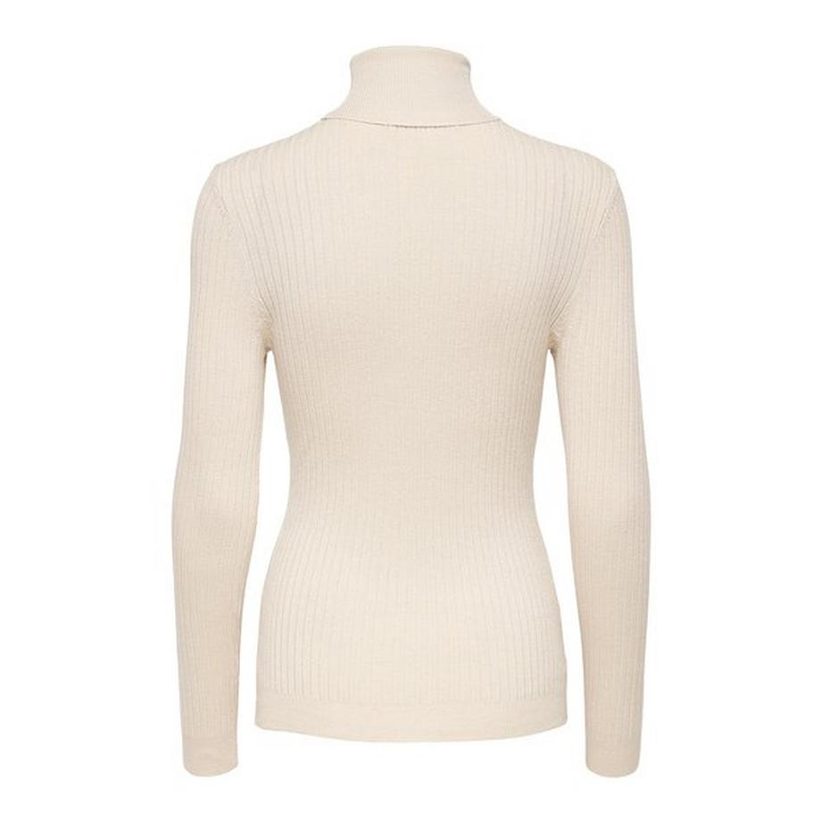 ONLY Gerippter Rollkragen Langarm Pullover  
