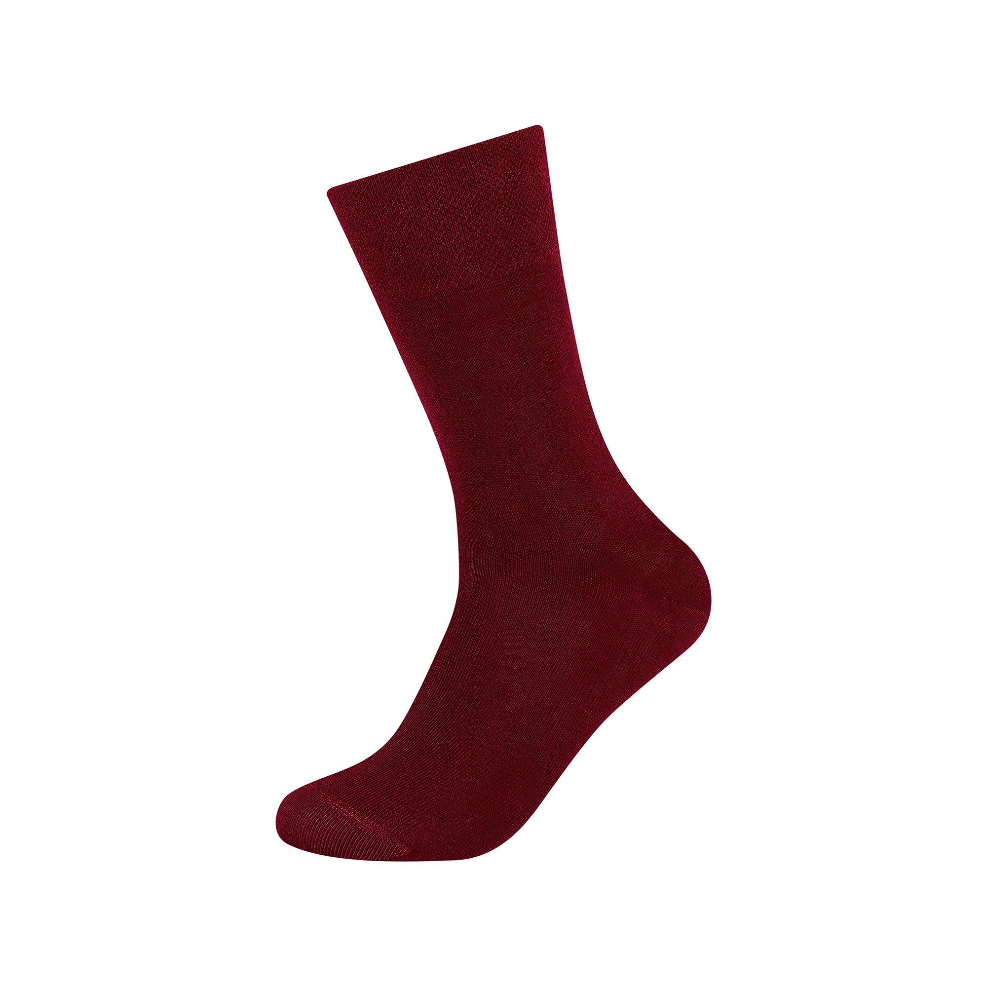 Image of Wadenlange Socken Herren Bordeaux 41/46