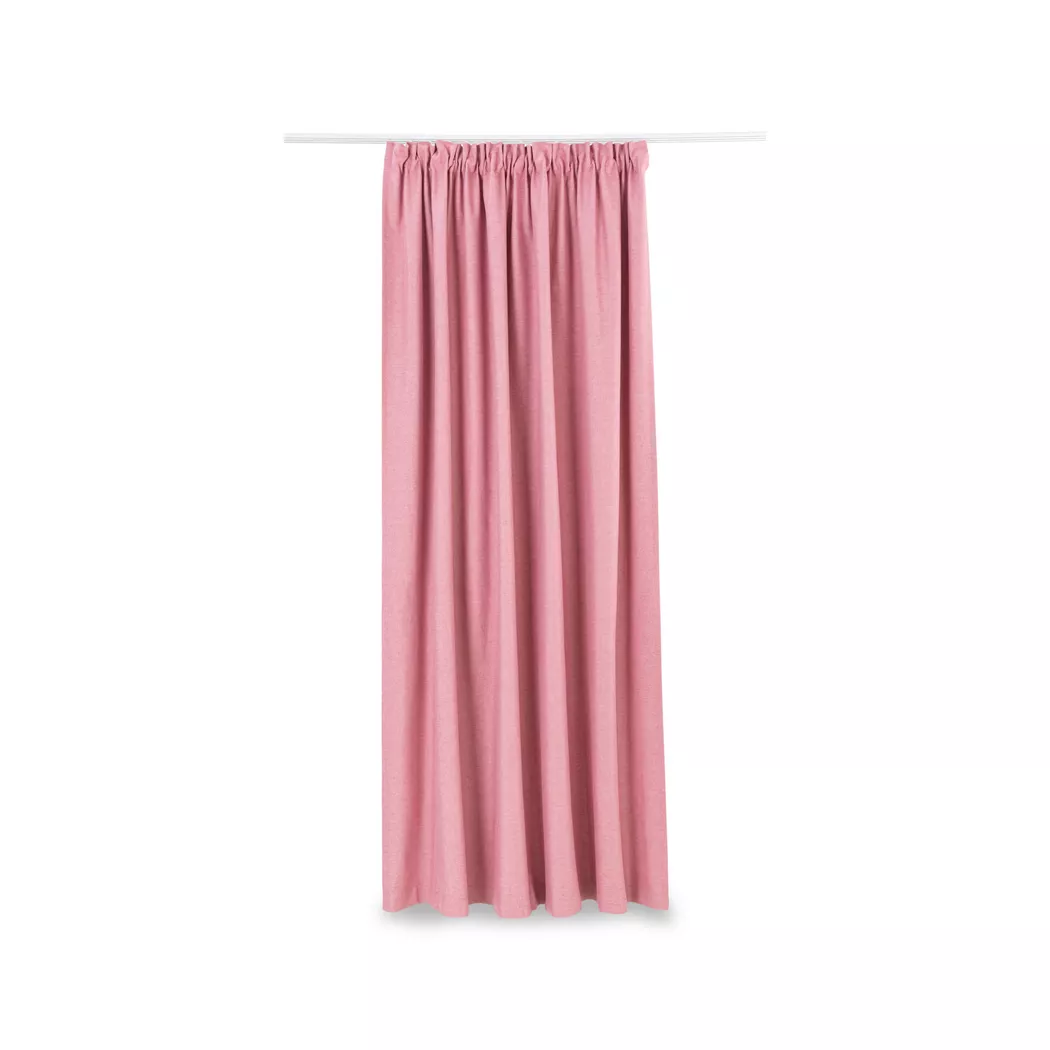Manor Blackout Ready-Made Curtain Dark Pink 200x250cm