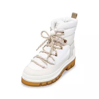 TOMMY HILFIGER LACED OUTDOOR BOOT Bottes d'hiver Ecru
