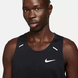 Débardeur Gris/Noir Homme Nike Rise 365