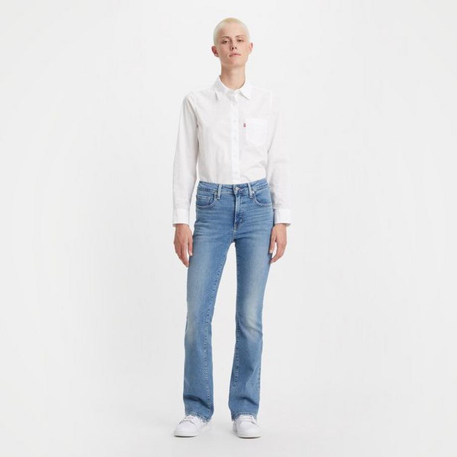 Jeans, Flared Leg Fit
