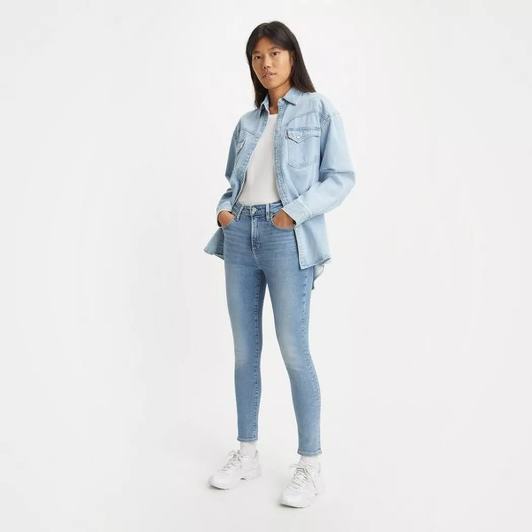 Levi´s ® Jean 721™ High Rise Skinny Blue Wave Light 24 Femme