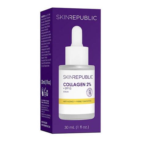 Skin republic  Sérum Collagène 2% + SPF15 