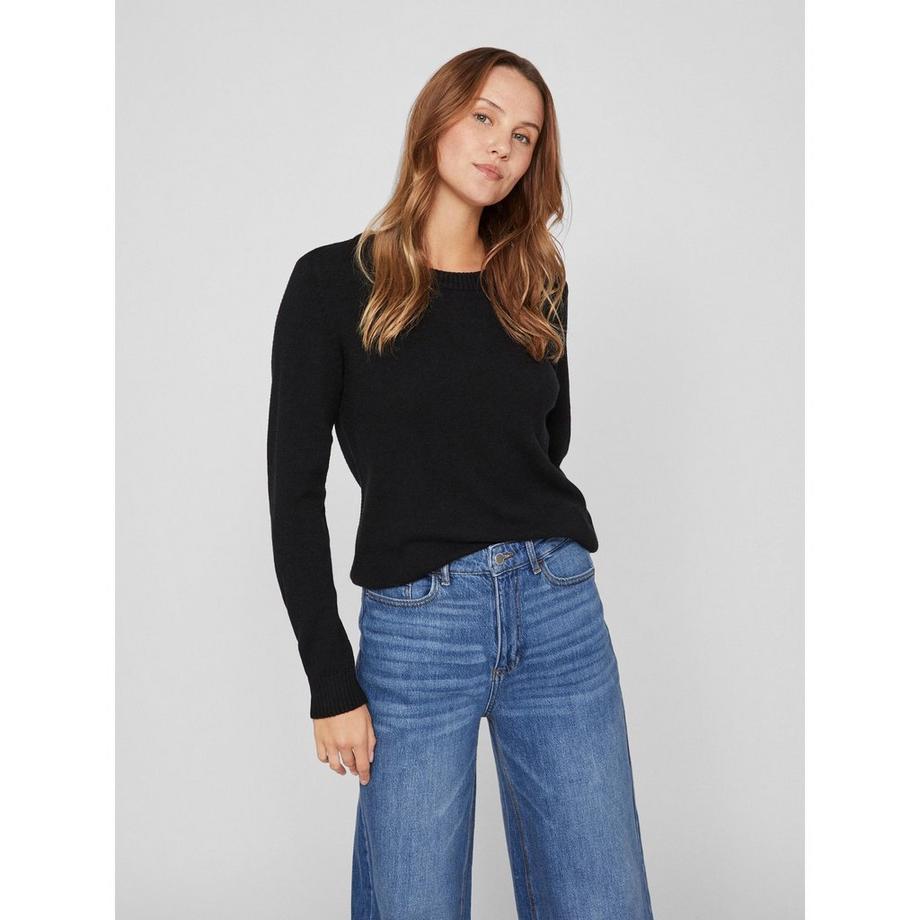 Maglione girocollo, maniche lunghe