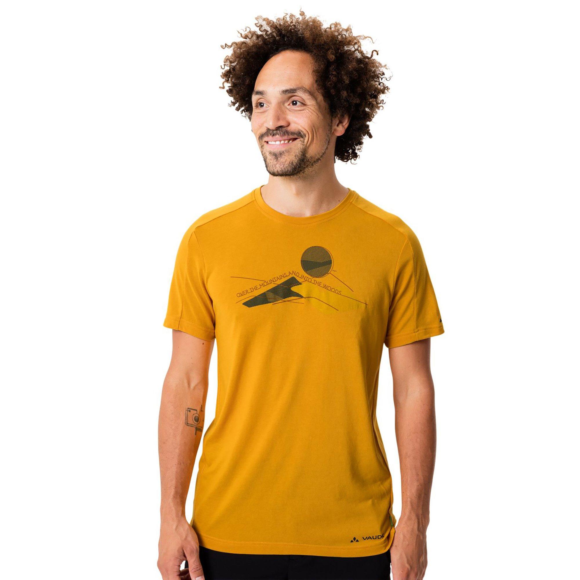 Image of T-shirt Herren Senfgelb XXL