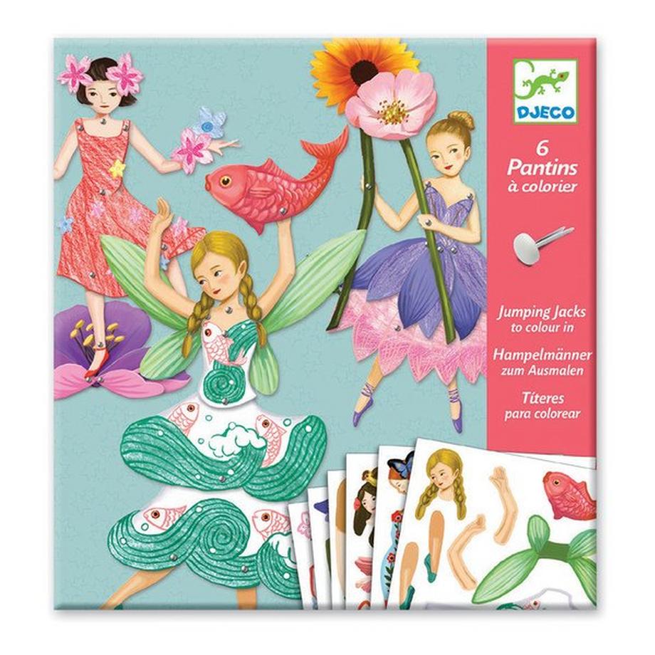 Djeco Carta creativa Prese da salto 