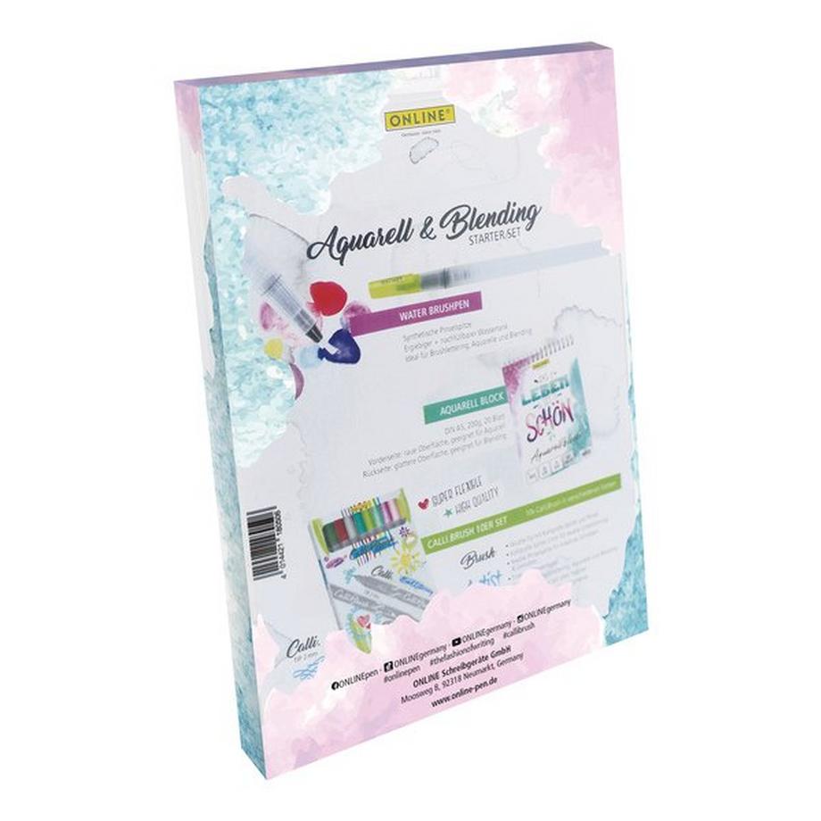 Online Pinselstifte Set Aquarell & Blending 