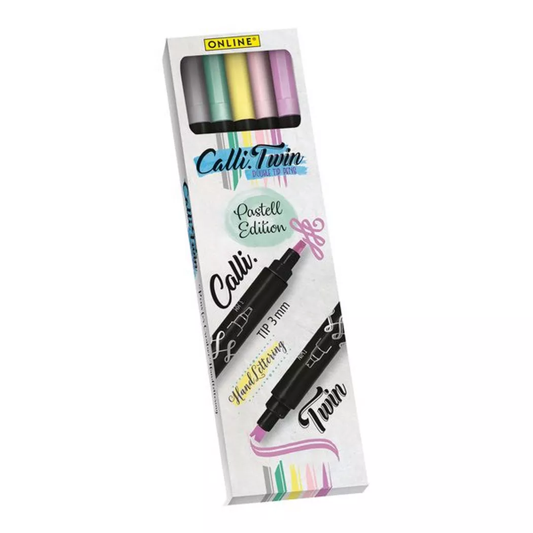Online - Pinselstifte Set, 17X5.2X1.3CM, Multicolor