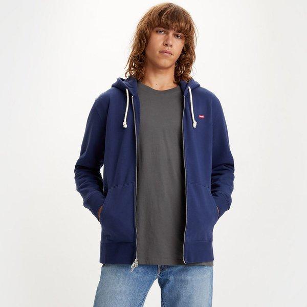 Sweat-shirt Levi's Original Zip Up Homme - Coupe Ample - Jersey French Terry