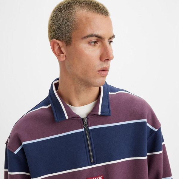 Levi's® RELAXED BABYTAB 1/4 ZIP Sweat-shirt 